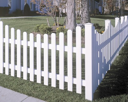 Yorkshire Concave Vinyl Fence